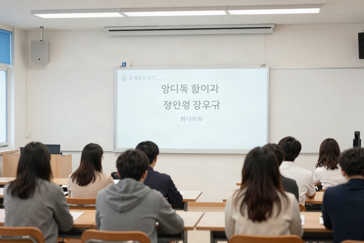 회화 수업 모습